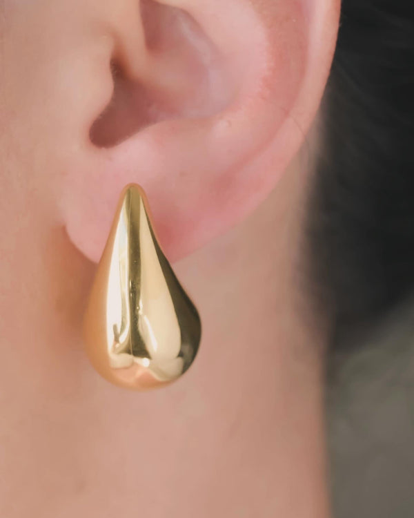 Gold Drop Studs