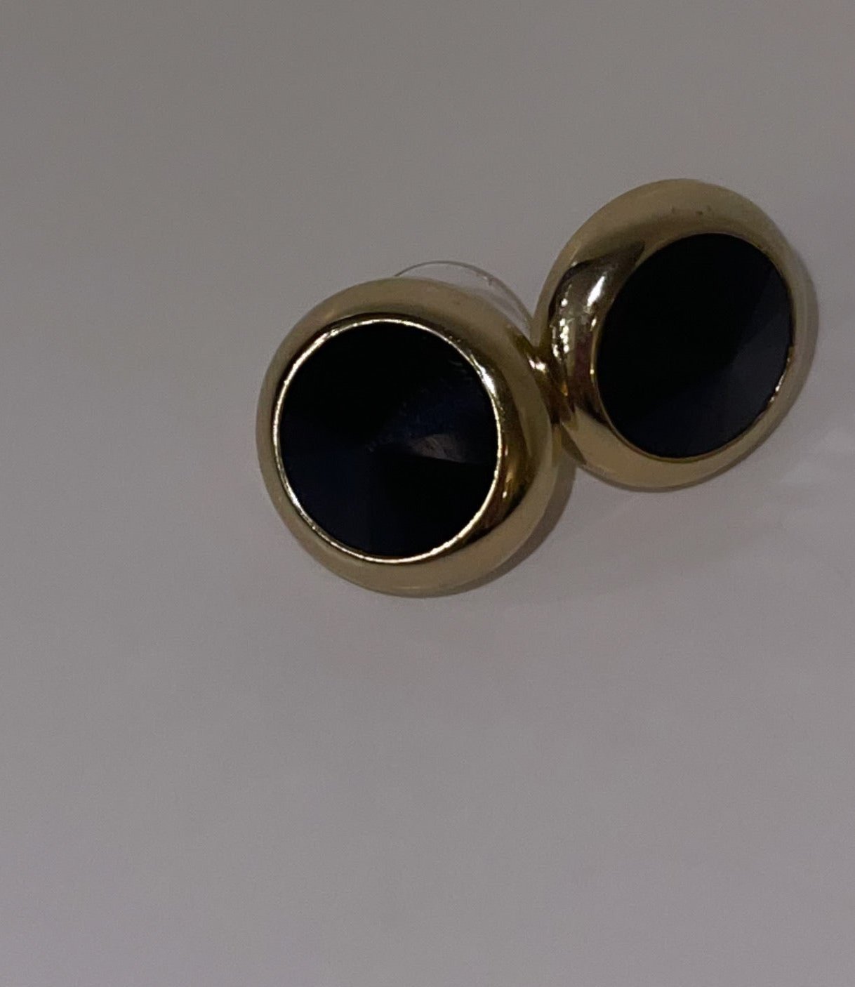 Small Black Onyx Earrings