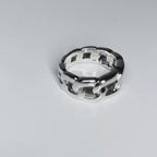 Sterling Silver Chain Ring