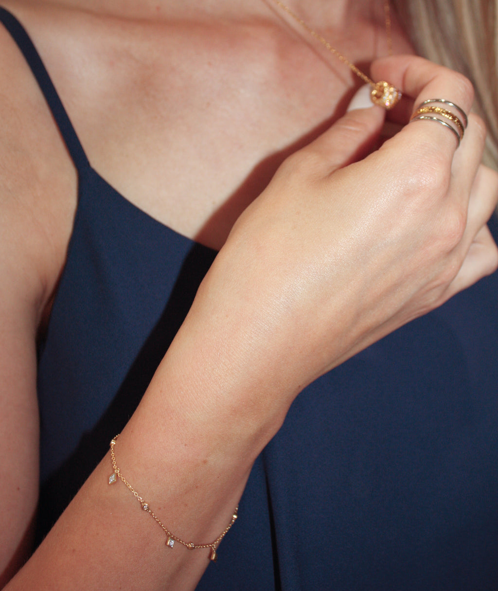 Mixed Feelings 3 Layered Ring