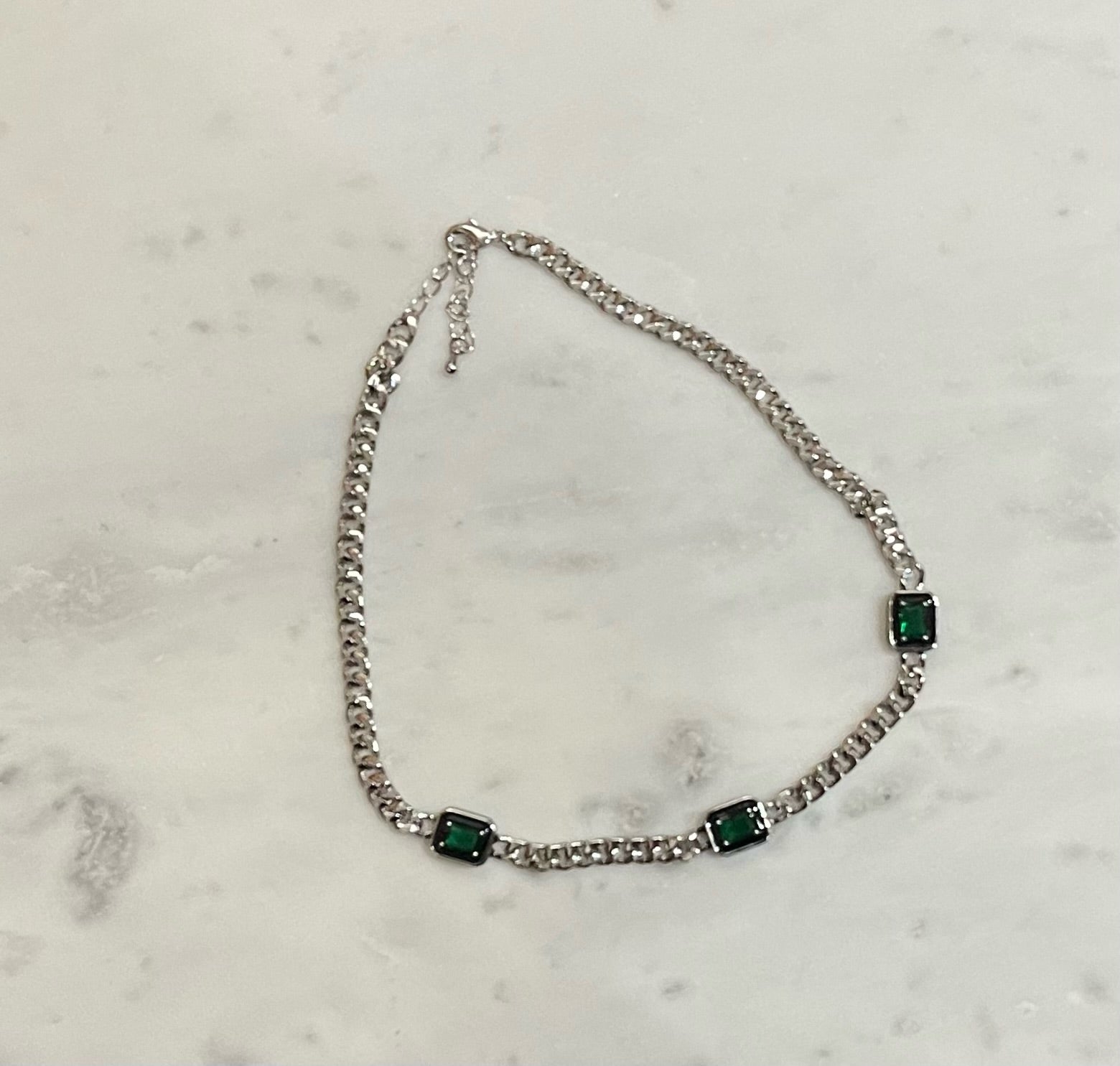 Emerald Gemstone Necklace