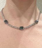 Emerald Gemstone Necklace
