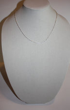 Silver Paperclip Chain Necklace