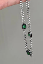 Emerald Gemstone Necklace
