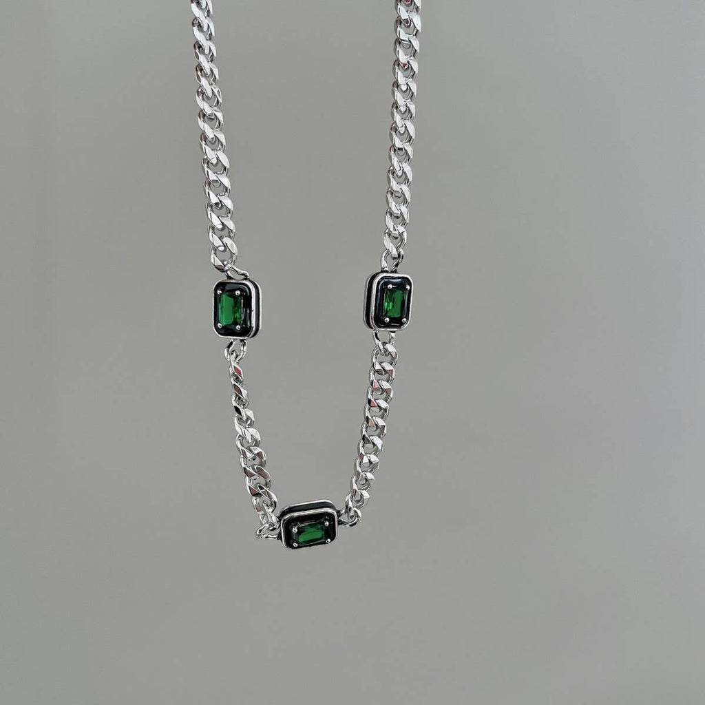 Emerald Gemstone Necklace