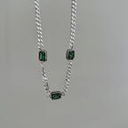 Emerald Gemstone Necklace