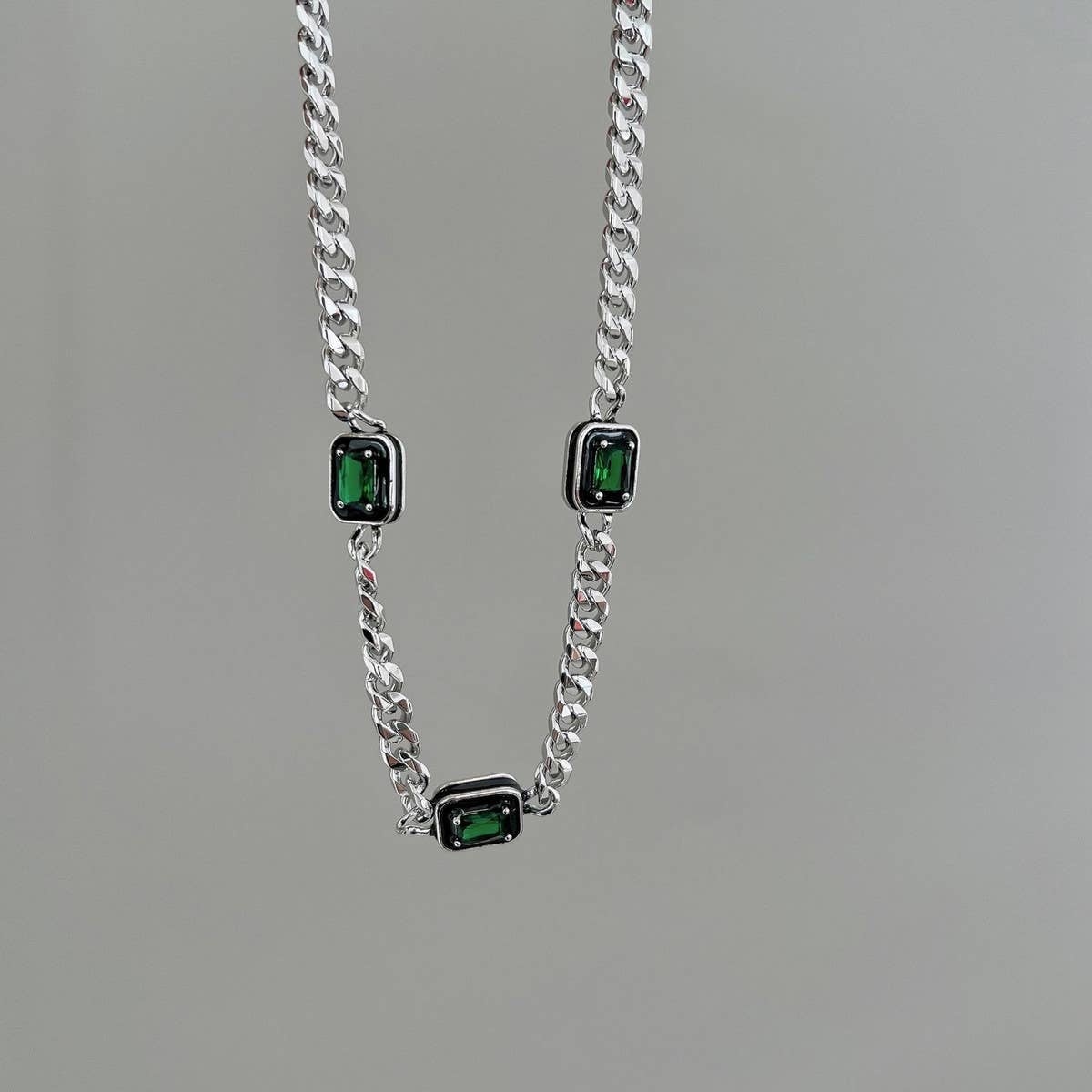 Emerald Gemstone Necklace