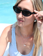 Trendy Oval Sunglasses