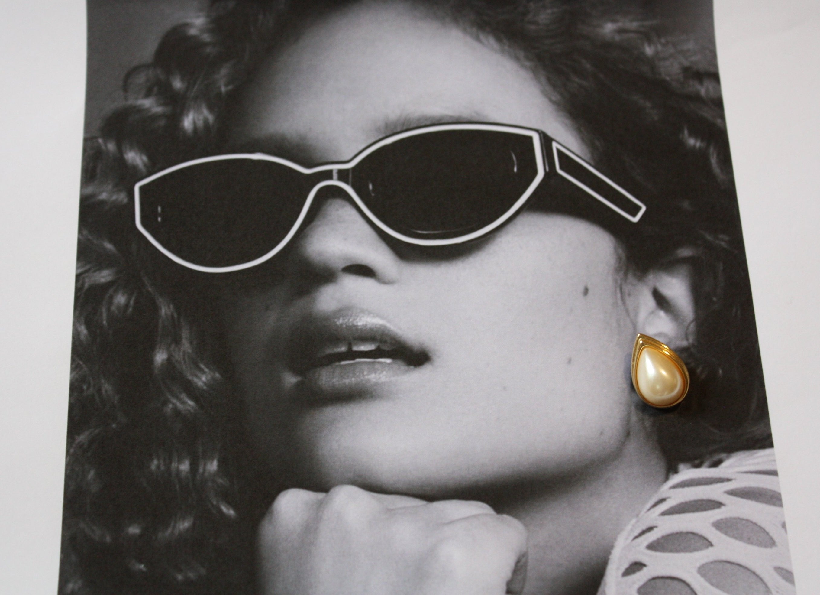 Champagne Pearl Earrings