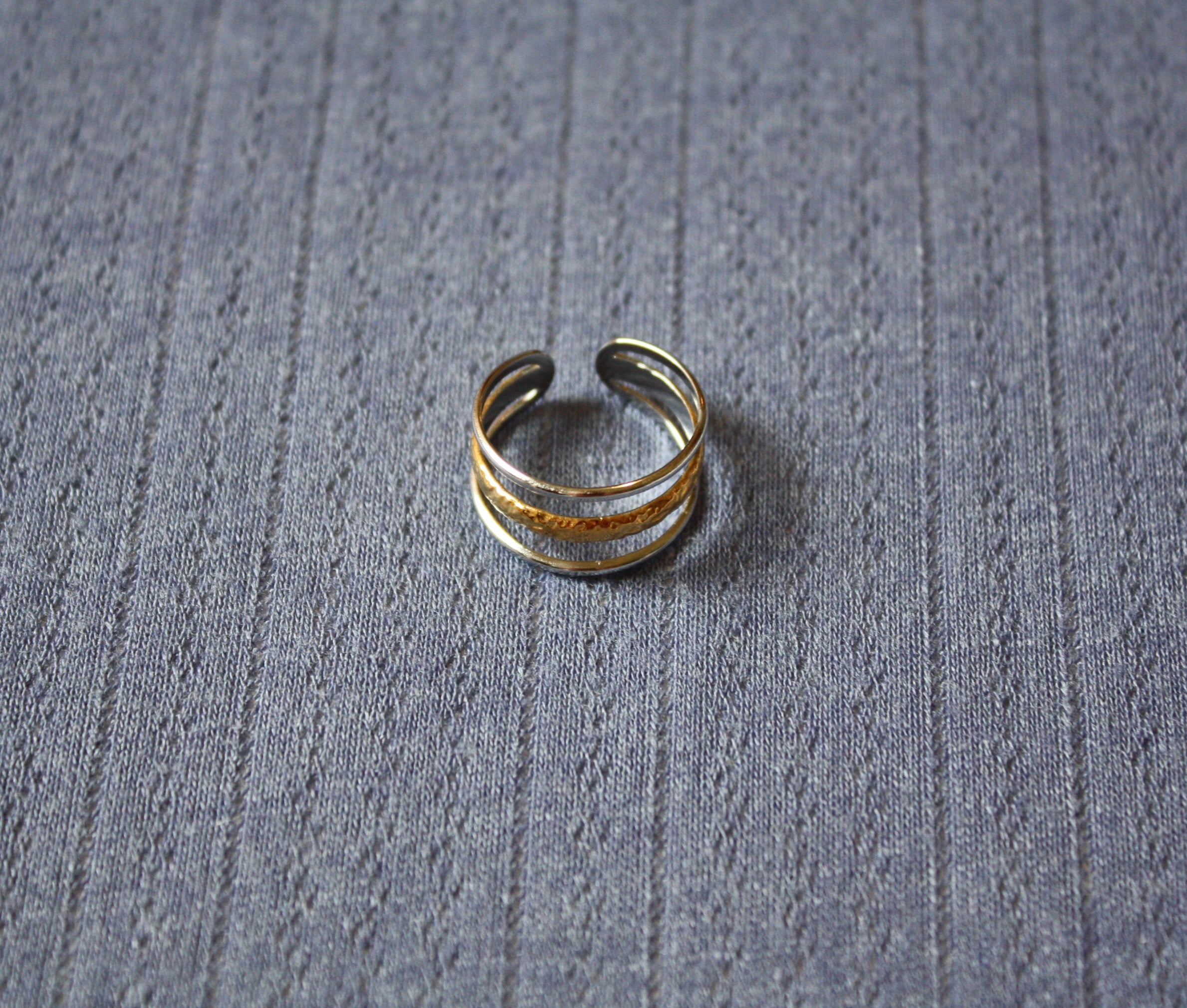 Mixed Feelings 3 Layered Ring