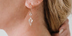 Rose Gold Kite Earrings