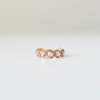 Rose Gold Moonstone Ring